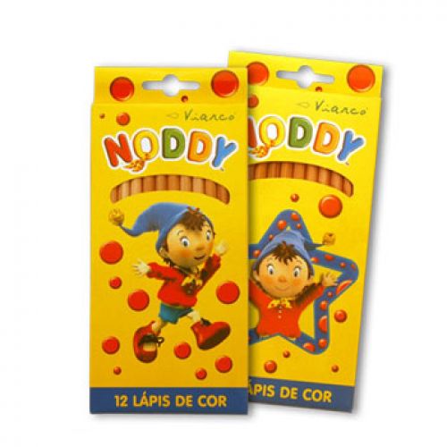 Lápis Cor 12un Cx Cartão Viarco NODDY 18cm , VIARCO , 160N1218/12 , 5601470103397